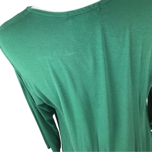 Nine Britton Green Lace-Up Front Dress Size M - Picture 5 of 5